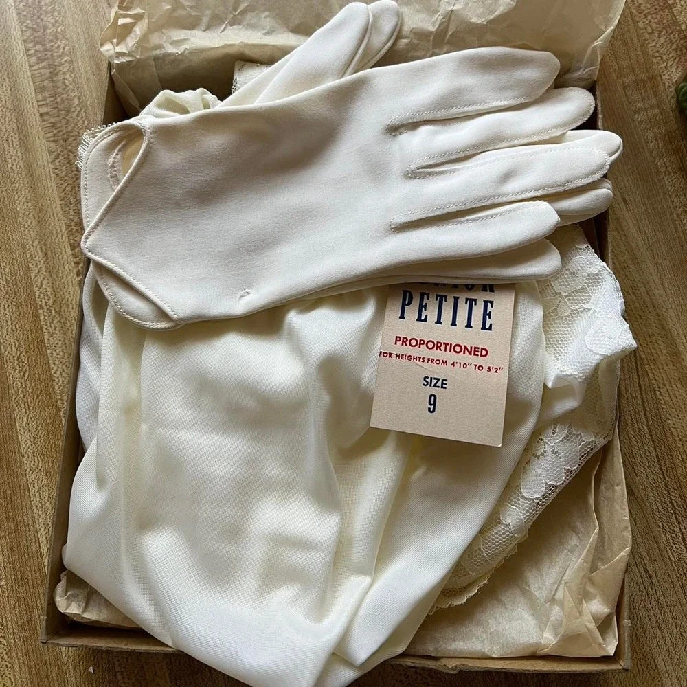 Vintage Slip & Gloves